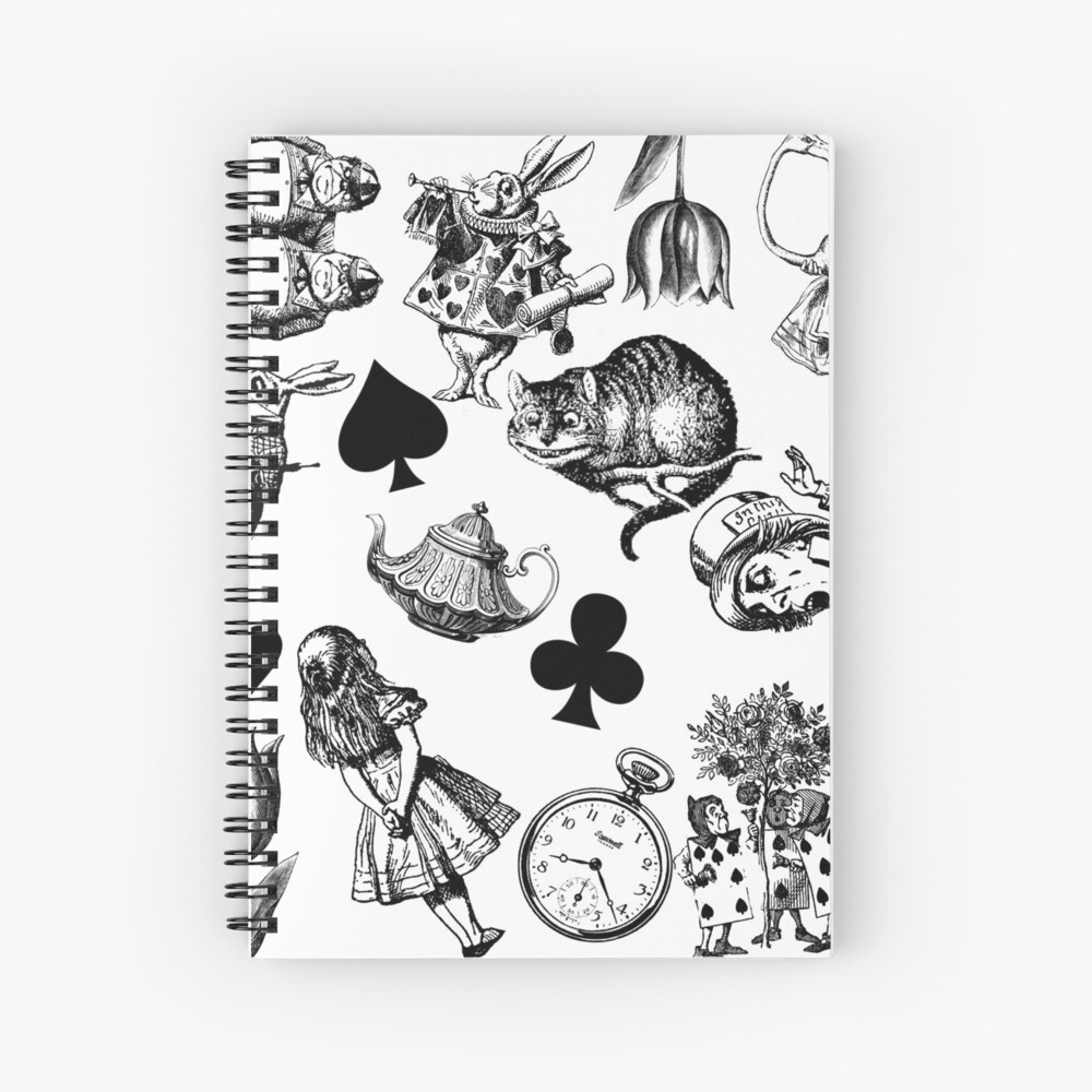 Item preview, Spiral Notebook designed and sold by antiqueart.