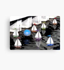 Toy Boat Toy Boat Toy Boat Toy Boat Toy Boat Canvas Print