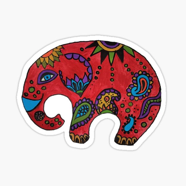 Elephant Sticker