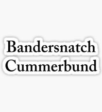 Bandersnatch Cummerbund Sticker