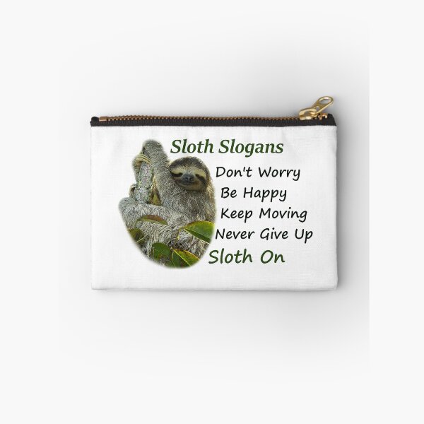 Item preview, Sloth Slogans - Sloth On Motivational and Inspirational Phrases designed and sold by kmcs.