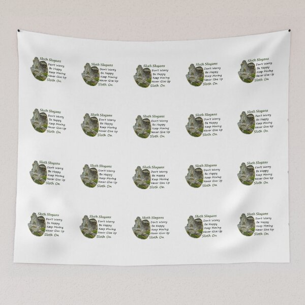 Item preview, Sloth Slogans - Sloth On Motivational and Inspirational Phrases designed and sold by kmcs.