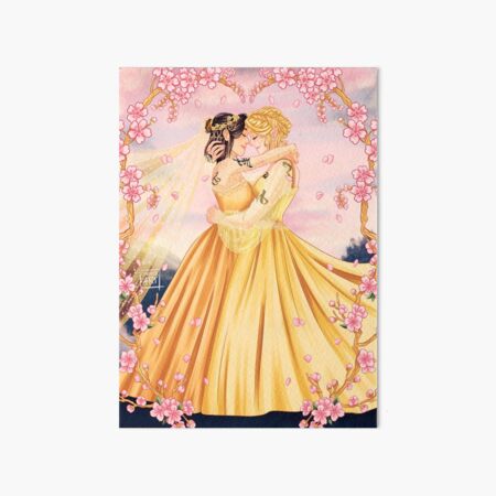 Heline Wedding Art Board Print