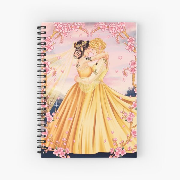 Heline Wedding Spiral Notebook