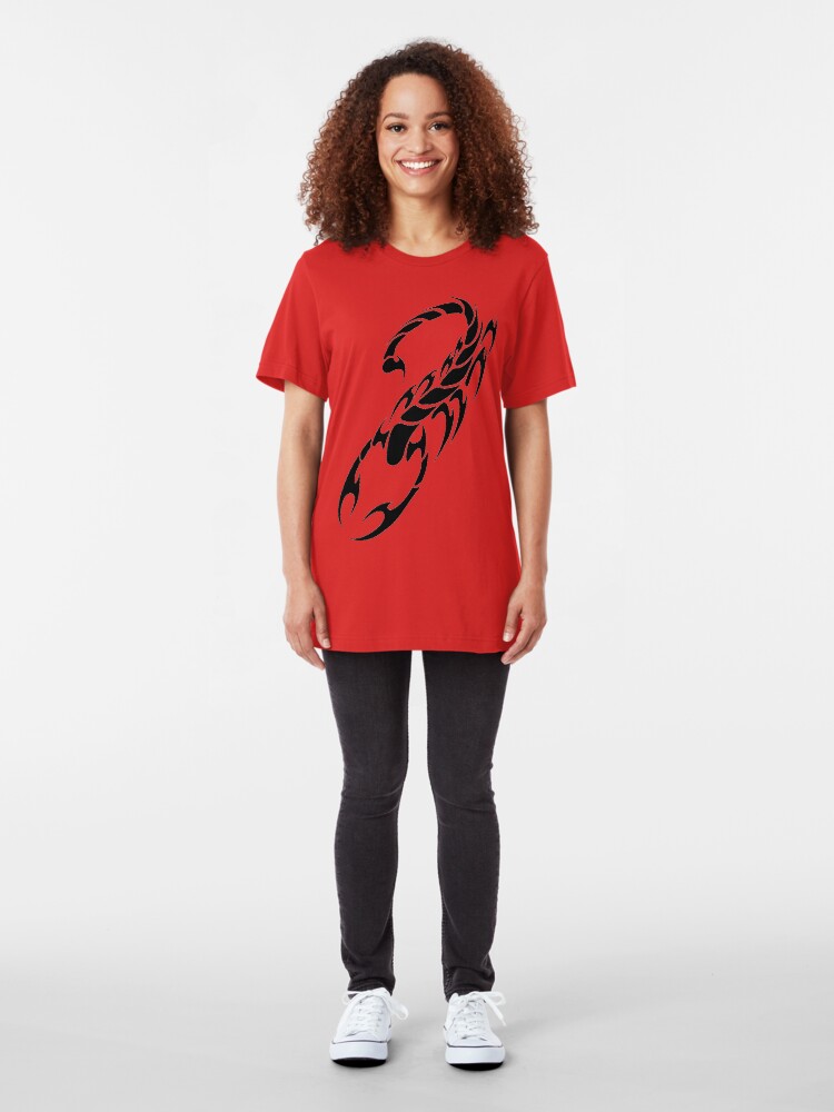 Alternate view of Tribal Scorpion Slim Fit T-Shirt