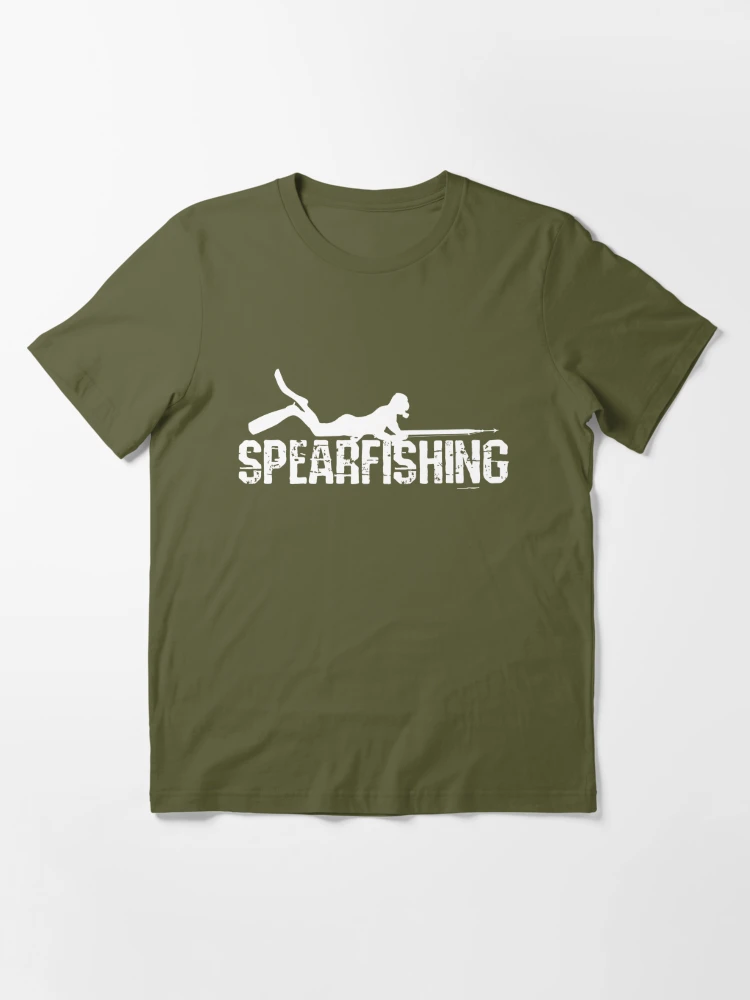 rob allen spearfishing Essential T-Shirt by Org Bluewater