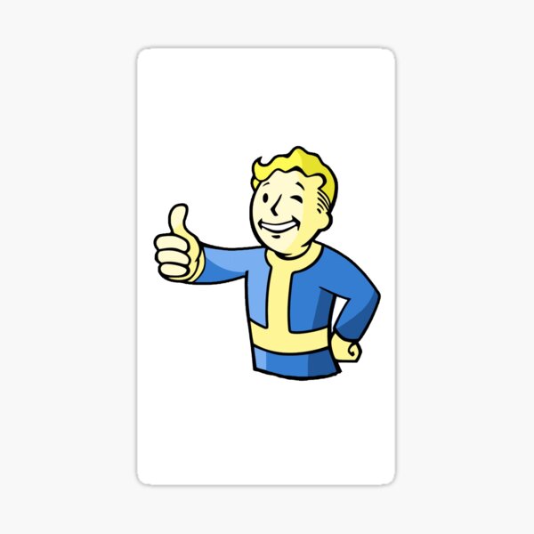 Fallout 4 Ps4 Gifts Merchandise Redbubble - vault boy jumpsuit he gots no pipboy roblox