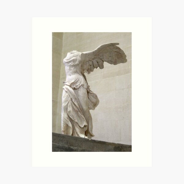 Aperçu de l'œuvre Louvre Nike ailé de Samothrace créée et vendue par DReneeWilson.