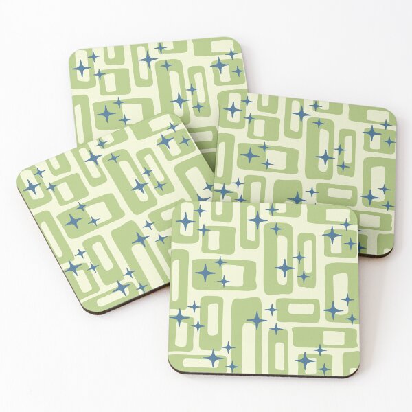 Item preview, Retro Mid Century Modern Abstract Pattern 951 designed and sold by tonymagnerart.