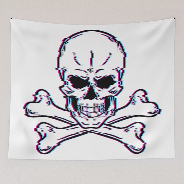 Item preview, Skull glitch designed and sold by Melcu.