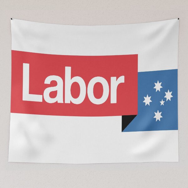 Item preview, Australian Labor Party Logo designed and sold by Nikki SpaceStuffPlus.