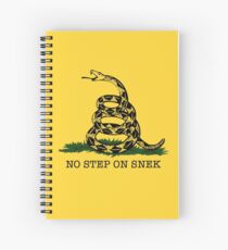 Cuaderno de espiral No hay paso en Snek