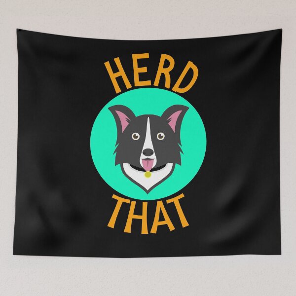 Item preview, Herd That Border Collie Funny T-Shirt - Dog Animal Lover Tee designed and sold by trendo.