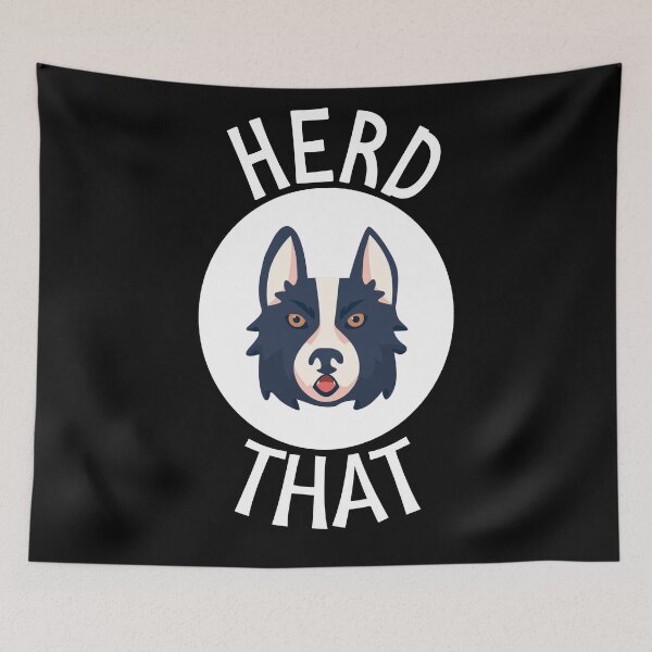 Item preview, Herd That Border Collie Funny T-Shirt - Dog Animal Lover Tee designed and sold by trendo.