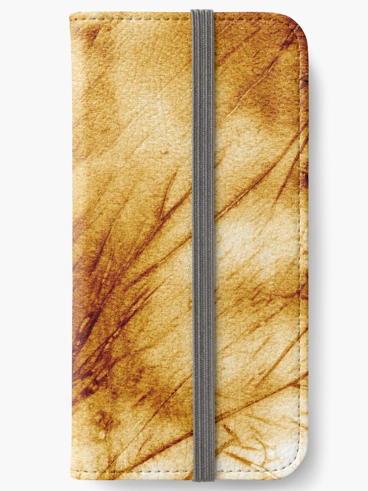 Vintage Paper Watercolor Old Grunge Background Iphone Wallet By