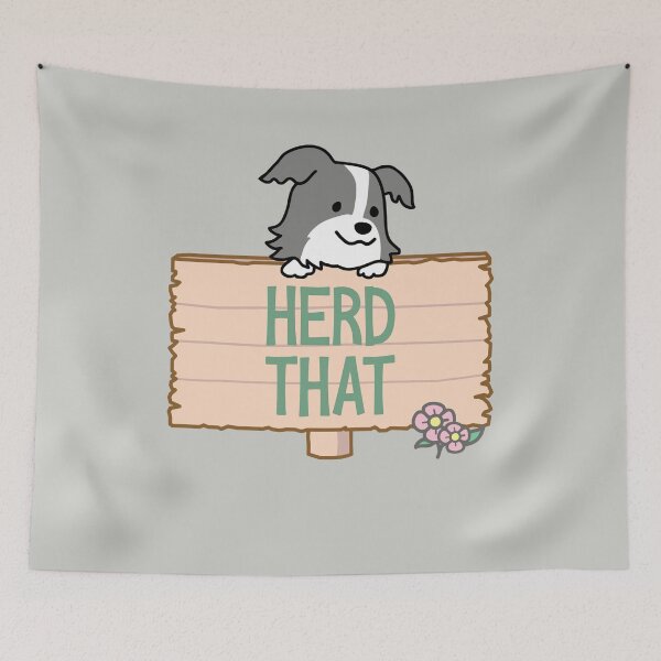 Item preview, Herd That Border Collie Funny T-Shirt - Dog Animal Lover Tee designed and sold by trendo.
