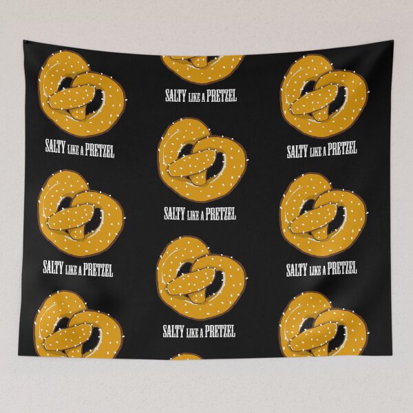 Item preview, Salty like a pretzel -white  designed and sold by Shannon Bolger.