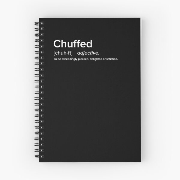 Item preview, Chuffed - British Slang Defined Collection designed and sold by stackeddesigns.