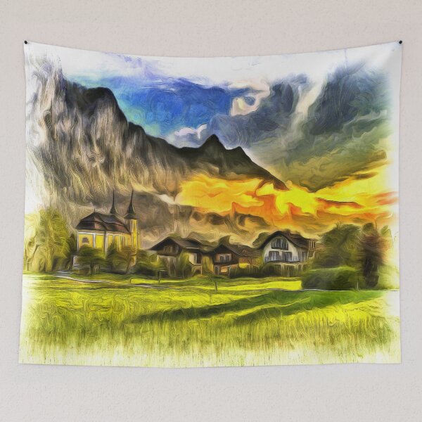 Item preview, Saint Lorenz Austria Van Gogh designed and sold by bejacs.