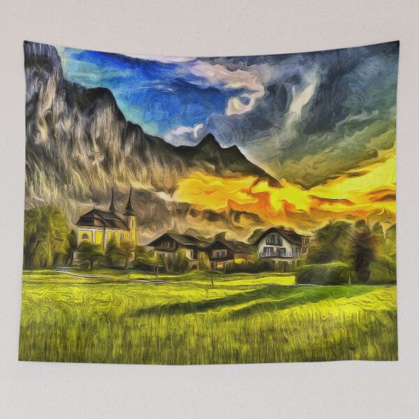Item preview, Saint Lorenz Austria Van Gogh designed and sold by bejacs.