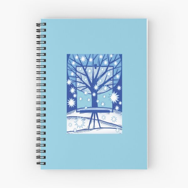 Item preview, Snowflake Holiday Card designed and sold by stodd.