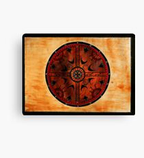 Shaman drum II. Canvas Print