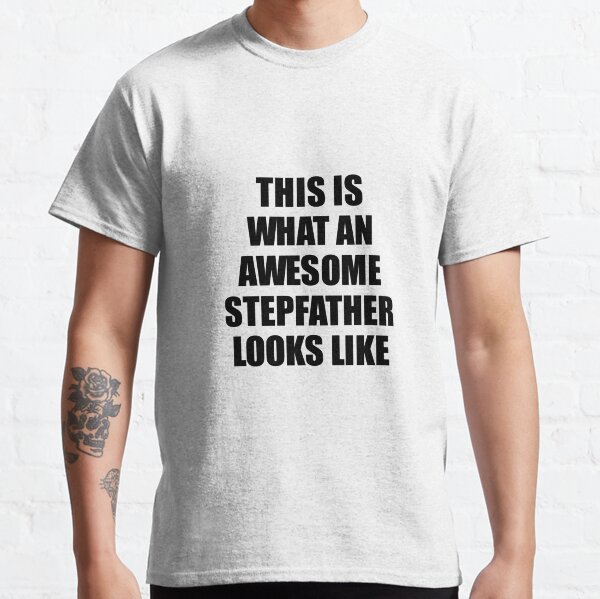 This Is What An Awesome Stepfather Looks Like Mens Vest//Tank Funny Birthday Gift