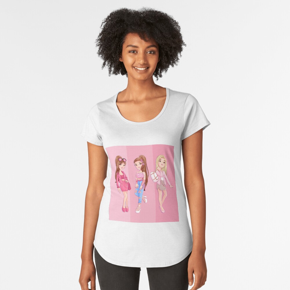 Item preview, Premium Scoop T-Shirt designed and sold by instadrawvhs.