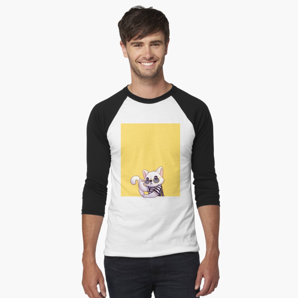 Item preview, Baseball ¾ Sleeve T-Shirt designed and sold by instadrawvhs.