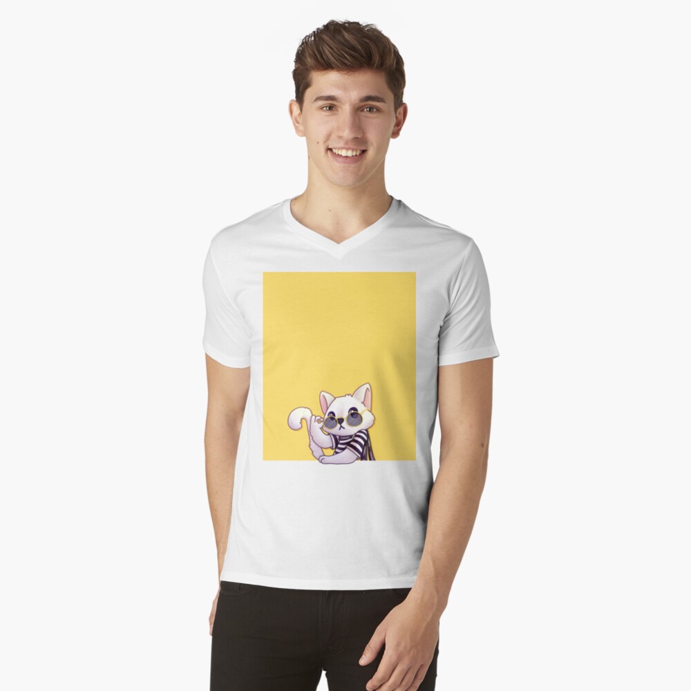 Item preview, V-Neck T-Shirt designed and sold by instadrawvhs.