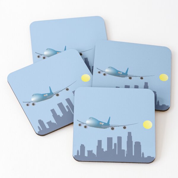Item preview, Plane over Los Angeles designed and sold by NorseTech.