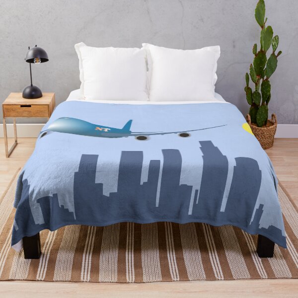Item preview, Plane over Los Angeles designed and sold by NorseTech.
