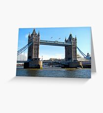 Tower Bridge Greeting Card