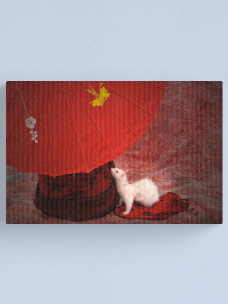 Alternate view of Red Passion Canvas Print