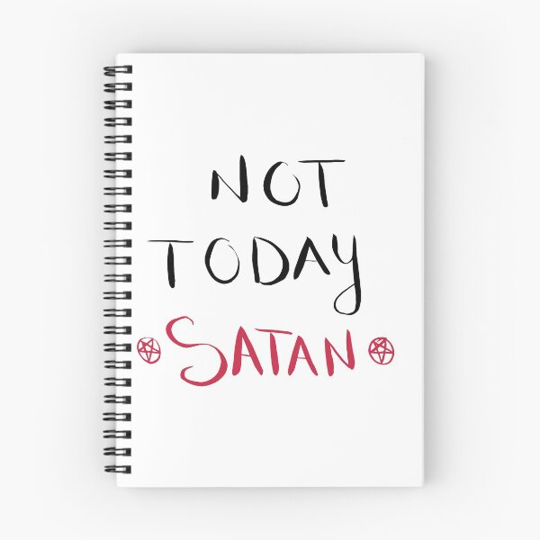 Item preview, Not Today Satan designed and sold by Starfire Art.