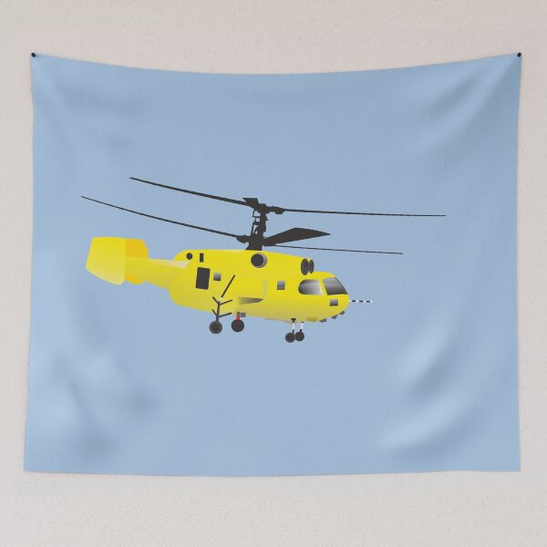 Item preview, Helicóptero de rotor tándem amarillo designed and sold by NorseTech.