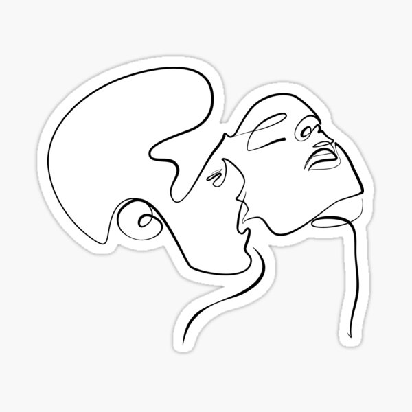 Sensual Kiss Sticker