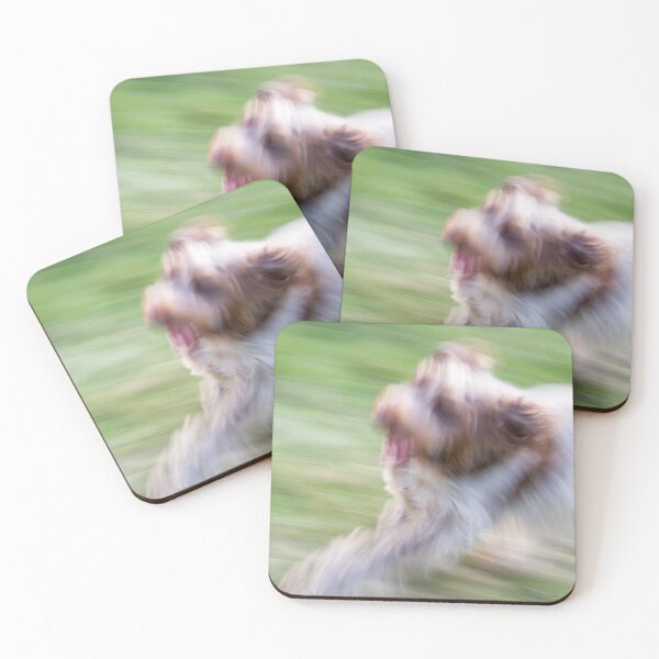 Item preview, Brown Roan Italian Spinone Dog designed and sold by FOLK ART FUSION by heidiannemorris.