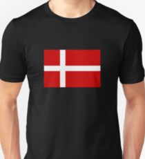 Flag of Denmark Unisex T-Shirt