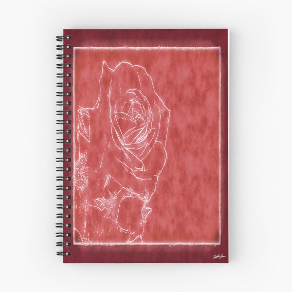 Item preview, Pink Roses in Anzures 1 Outlined Red designed and sold by TravelPhotoArt.
