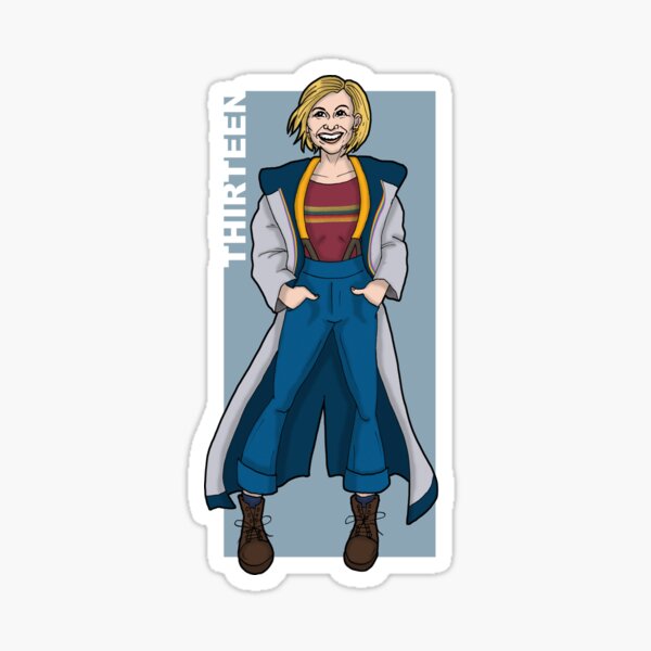 Doctor Who - The Thirteenth Doctor 'THIRTEEN' Sticker