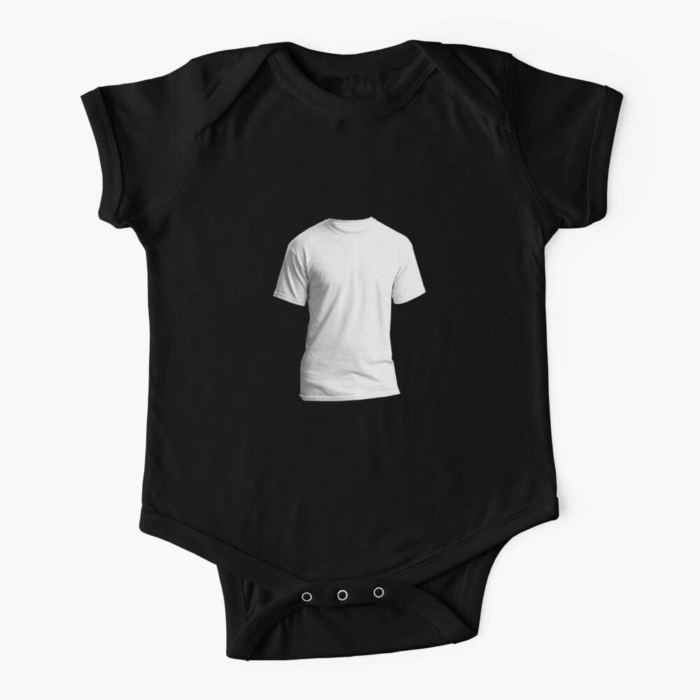 White Blank T-Shirt Picture Kids T-Shirt for Sale by Dator