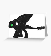 MLP Toothless Greeting Card