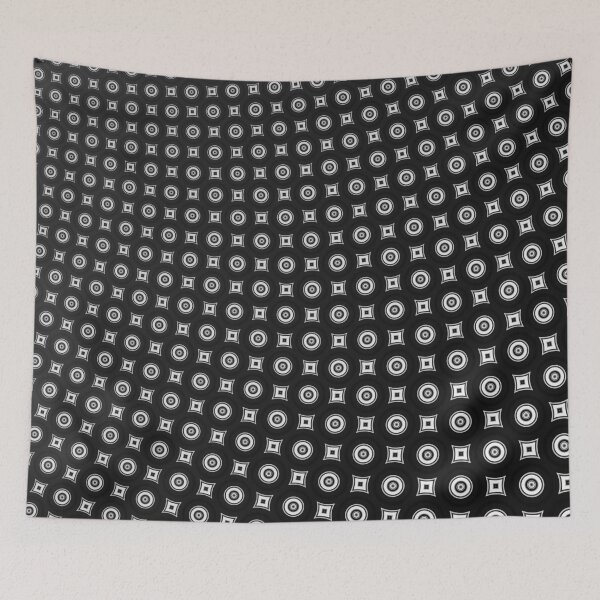 Item preview, Monochrome Pattern 004 designed and sold by Rupert Russell.