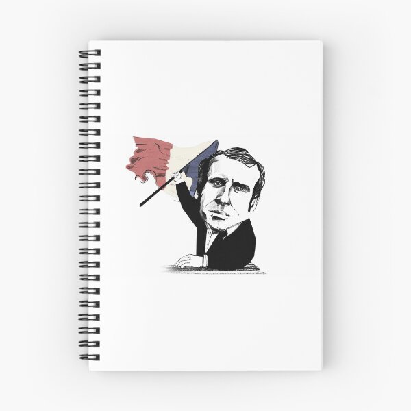 Item preview, Emmanuel Macron with French Flag designed and sold by thisPirate.