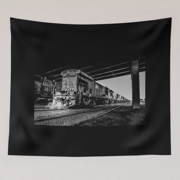 Item preview, Black and White Locomotive Train designed and sold by Minnie777.