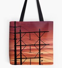 Vegas Powerlines Tote Bag