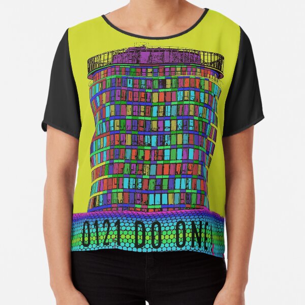 0121 Do One and Birminghams Rotunda Chiffon Top