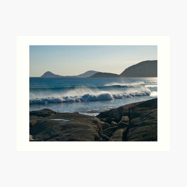 Wilson Promontory, Evening surf. Art Print