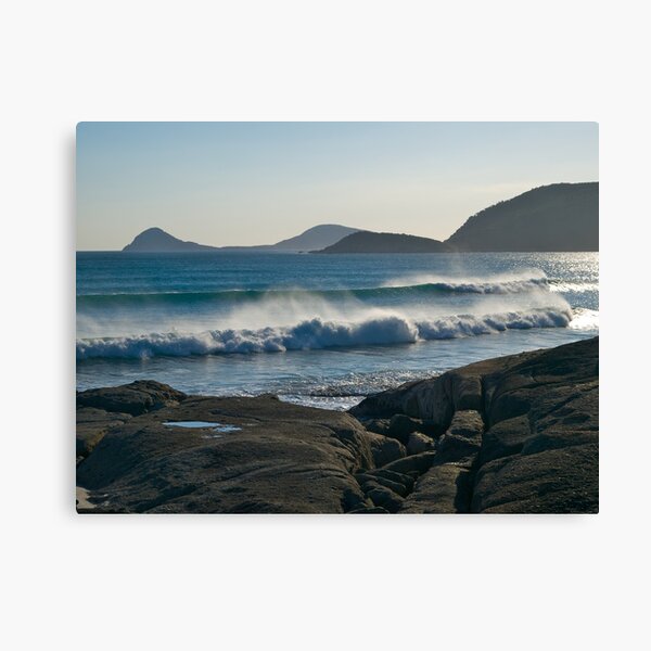 Wilson Promontory, Evening surf. Canvas Print